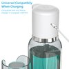 Luvan Automatic Mouthwash Dispenser for Bathroom, 25oz(750ml) Smart Mouthwash Dispenser with Cup Holder, Infrared Sensor and 2 Dispensing Levels, Rechargable Mouth Pumb Dispenser for All Age Groups
