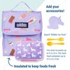 Wildkin Kids Insulated Lunch Bag for Boys and Girls, Reusable Lunch Bag is Perfect for Daycare and Preschool, Ideal Size for Packing Hot or Cold Snacks for School and Travel Lunch Bags (Sweet Dreams)
