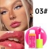 MYUANGO Lip Oil Moisturizing, Hydrating Lip Care Lip Tint, Shiny Lip Glow Vegan Plumping Lip Gloss for Dry Lips (02)