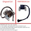 PARTSRUN Ignition Coil for Briggs & Stratton 590454 Magneto Armature Coil 440-425 Solid State Module Replaces Briggs & Stratton 493237 692605 802574 591932 799381 790817 ZF-IG-A00056-P