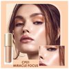 FOCALLURE Shimmer Liquid Highlighter, Smooth Cream Formula and Non-greasy Finish,Delivers a Natural Glow, Long Lasting Illuminator Highlighter Face Enhancing Makeup,CP01 Miracle Focus