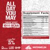5% Nutrition Rich Piana AllDayYouMay BCAA Powder | Premium Intra & Post Workout Amino Acids, Hydration, Endurance, Muscle Recovery, Joint & Liver Support | 15.3 oz, 30 Servings (Watermelon)