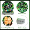Naozinebi 60Pcs Video Game Party Plates Gaming Party Tableware Set 7Inch Green Game On Theme Party Decoration Gamer Disposable Dinnerware for Boy Gaming Video Game Game On Birthday Party Supplies