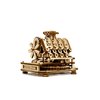 WOODEN.CITY Wood Engine Model Kit 3D Puzzle - 3D Wooden Puzzle Model Engine Kit for Adults - V8 Engine Model Kit That Works 3D Wooden Puzzles for Adults - Model Engine Working 3D Wood Puzzles Adult