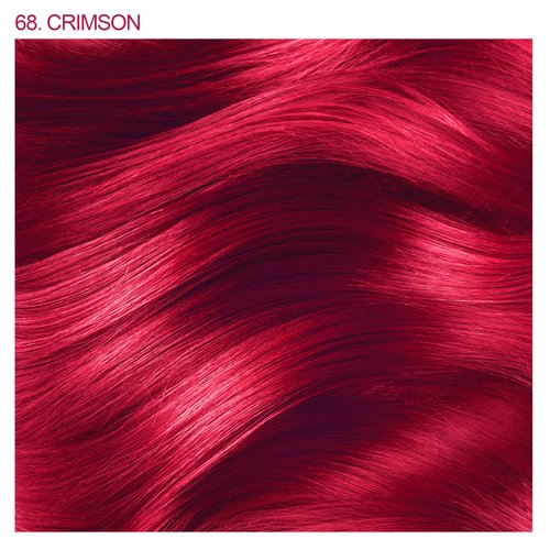 Adore Semi Permanent Hair Color - Vegan and Cruelty-Free Red Hair Dye - 4 Fl Oz - 068 Crimson (Pack of 1)