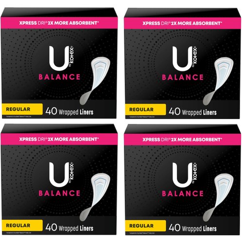 U by Kotex Curves Panty Liners Regular (Pack of 4)4