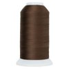 Superior Threads So Fine 3-Ply 50 Weight Polyester Sewing Thread Cone - 3280 Yards (#424 Chocolate)