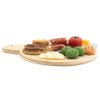 Dollhouse Miniature Round Charcuterie Board with Assorted Foods