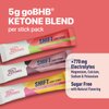 Real Ketones BHB Exogenous Ketones Drink Mix Packets Keto Electrolytes Powder Packets No Sugar with 4 Main Fasting Electrolytes Plus Hydrating Patented Keto BHB - 7 Count Variety Pack