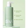 divi Moisturizing Shampoo for Women and Men - Gently Cleanses and Removes Scalp Buildup - Hydrates, Strengthens, and Nourishes Hair - Vegan, Cruelty-Free, Paraben-Free, 12 Fl Oz