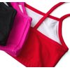 Cotton Single Strap Full Coverage Sports Bra, VibrantYellow-32