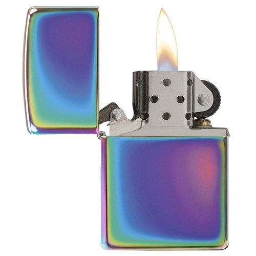 Zippo Lighter - Personalized Message Engraved on Backside Unique Colored Windproof Lighter (Spectrum #151)