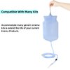 Enema Kit Replacement Part（2-Piece Set） Silicone Enema Hose Colon Cleansing Accessories