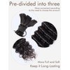 Human Braiding Hair, Boho Braids Human Hair 1 Bundle 50g 18 Inch Deep Water Wave Bulk Human Hair for Braiding No Weft 12A Brazilian Virgin Curly Human Hair Extensions for Wet and Wavy Braiding Hair