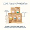 BLUELAND Foaming Hand Soap Tablet Refills - 4 Pack | Eco Friendly Products & Cleaning Supplies | Variety Pack Scents | Makes 4 x 9 Fl oz bottles (36 Fl oz total)