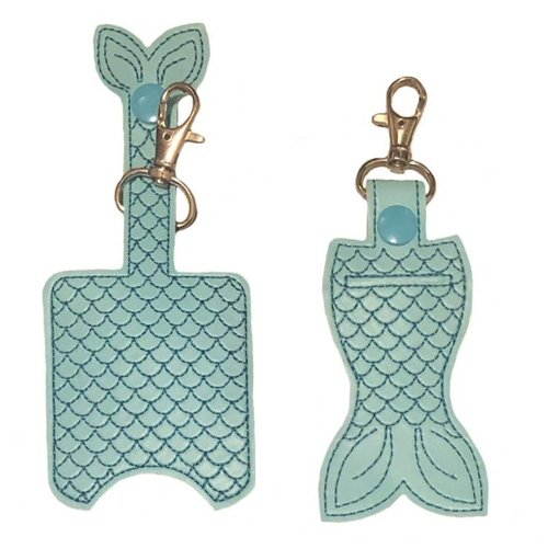 Mermaid Hand Sanitizer and/or Lip Balm Holder