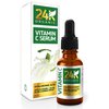 24K Vitamin C Serum for Face, Anti-Aging Topical Facial Serum with Hyaluronic Acid And Aloe Leaf, 1 fl oz