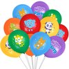 Treasures Gifted Officially Licensed Jim Henson’s Word Party Balloons - 24 Pack - 12" Word Party Birthday Balloons - Word Party Birthday Party Supplies - Latex Balloons for Word Party Birthday
