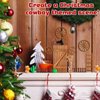 Cinnvoice 35 Pcs Cowboy Elf Doors House Kits Miniature Western Figures Dollhouse Accessories Set Elf Birthday Party DIY Craft for Boys Girls Garden Wall Table Indoor Outdoor Decor Christmas party Gift