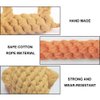 Andiker Dog Chewing Toys - 3PCS Cotton Rope Puppy Teething Cleaning and Training Durable Dog Plush Toys Lion&Carrot&Duck Toy for Boredom and Interactive Biting Rope Dog Chew Toys (Lion&Carrot&Duck)