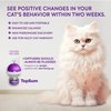 TopSum Cat Calming Diffuser Refills: 4 Pack Cat Pheromones Calming Diffuser Refill - Premium Cat Calming Diffuser Refill - Cat Pheromones for 4-Month Use, Cat Anxiety Relief, 4 Pack (Lavender)