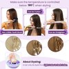 LaaVoo Tape in Hair Extensions Ombre Tape in Extensions Human Hair Balayage Light Brown to Ash Blonde Mix Platinum Blonde Hair Extensions Tape in Human Hair Seamless 18 Inch 20pcs 50g
