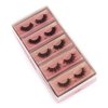 10 pairs of 10 different 6D artificial exaggerated fluffy mink eyelashes, dramatic false eyelashes, reusable（Y)