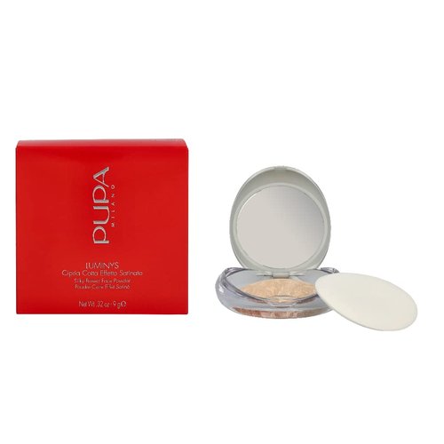 Pupa Baked Powder - Luminys Silky Baked Face Powder with Satin Effect (01 Ivory Beige)