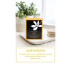 Gift Box Aromatherapy Candles Coconut Wax with Real Essential Oils 6 Ounce (Lavender & Orange Blossom)