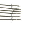 JIEXI HWYP Stainless Steel Fish Hunting Arrows Crossbow Fishing Arrows Pack of 6