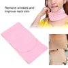 Ymiko Gel Neck Pad, Gel Cervical Pads Anti Wrinkle Neck Pad Reusable Stretchable Moisturizing Cold Compress Neckline Patch Smoothing for Lower Back Knee Foot