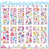 36 Sheets Mermaid Stickers for Kids - 900+ 3D Puffy Stickers Ocean Theme | Sea Animals, Shells, Mermaids | Reusable, Waterproof | Crafts, Scrapbooking, Gifts