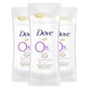 Dove Aluminum Free Deodorant for Women 24-Hour Odor Protection, Coconut and Pink Jasmine, White, 2.6 Ounce (Pack of 3)