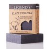 Legend's Creek Farm Goat Milk Soap - Cleansing Moisturizing Soap Bar for Hands and Body - 5 Oz Creamy Lather, Nourishing, Gentle Natural Soap for Sensitive Skin (Black Pine Tar, Pack of 1)