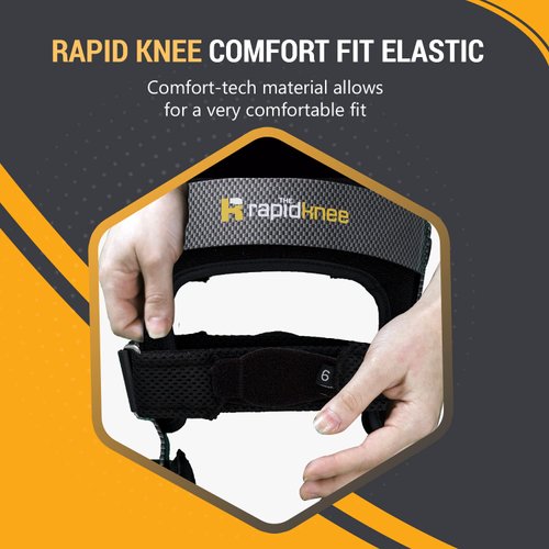 PMT MEDICAL Rapid Knee 200 (Rigid Wrap-on Knee Brace) - XXL