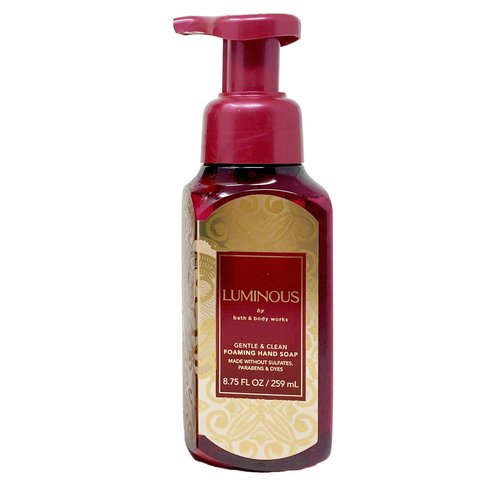 Bath & Body Works Luminous - Pack of Two - Foaming Hand Soap With Natural Oats Soap.