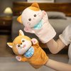 Hand Puppets Plush Animals Toys Dolls for Kids Imaginative Pretend Play Storytelling Early Education (Dog)