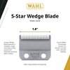Wahl Professional Wedge Blade, High-Precision Replacement for Hair Clippers, Stainless Steel, Fits 5-Star Legend