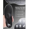 Cushwork Metatarsalgia and Morton's Neuroma Insoles for Ball of Foot Pain, Plantar Fasciitis, Metatarsal Pain Relief, All Day Comfort Arch Support Orthotic Shoe Inserts for Men Women-A