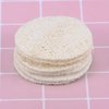 Frcolor 50 Pcs Loofah Face Pads Exfoliating Loofah Sponges Makeup Remover Reusable Soft Facial Skin Care Scrub Wash Pads