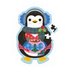 Mudpuppy Hot Cocoa Penguin – 48 Piece Mini Scratch & Sniff Puzzle with Colorful and Fun Illustrations of A Cozy Winter Penguin and Scented Puzzle Pieces