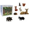 Get Ready Kids Forest Animal Playset, 8 Pieces