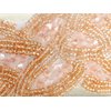 Alilang Women 1920's Gold Pink Leaf Gatsby Headband, 1Piece