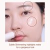 Espoir Be Glow Stick Radiance Highlighter #Moonlight │Smooth Gliding Face Illuminator Makeup, Natural Shimmer Glow Face Highlighter Stick │Korean Makeup │Daily Makeup