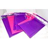 50 -4x8" HOT Pink & Purple Bubble Mailers