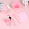27 Pcs Diy Mask Kit Measuring Spoons Healing Clay Facial Bowl Facial Brush Silicone Clay Cosmetology Kit Face Mask Applicator Face Makeup Set
