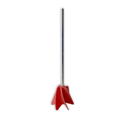 Teal Turtle Paint Mixer For Drill - 14 Inch Mixing Paddle For 5 Gallon Buckets – Works With Most Viscous Fluids - Paint, Stain, Coating, Epoxy, Wall Texture & Adhesive
