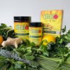 Vital All-in-One Daily Powdered Supplement - Natural Greens Superfood Powder for Energy & Health, Super Greens Powder Drink Mix with Probiotic & Antioxidant Support - Lemon & Ginger, 10.58 oz (300 g)