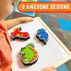 Magnetic Dry Erase Eraser Set for Whiteboard - 3 Pack Cute Dinosaurs - Triceratops, Stegosaurus, Tyrannosaurus Rex (T-Rex) - for Kids and Classroom Board Accessories
