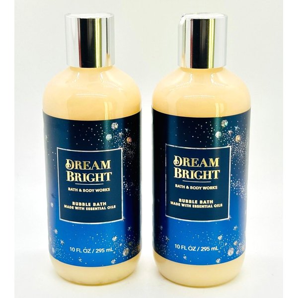 2 Dream Bright Luxury Bubble Bath Body Wash 10 fl.oz